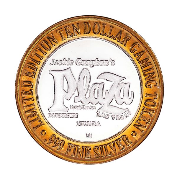 .999 Silver Union Plaza Las Vegas, Nevada $10 Casino Limited Edition Gaming Token