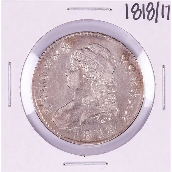 1818/7 Capped Bust Half Dollar Coin