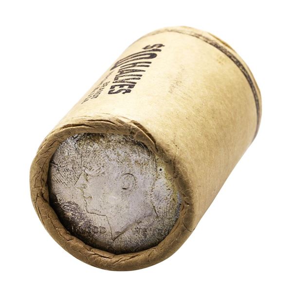 Bank Roll of (20) Brilliant Uncirculated 1964 Kennedy Half Dollar Coins