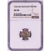 Image 1 : 1556 KB Hungary Denar 'Madonna and Child' Coin NGC AU50