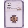 Image 1 : 1958 Proof Lincoln Wheat Cent Coin NGC PF69RD