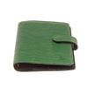 Image 4 : Louis Vuitton Green Epi Leather Agenda PM Wallet
