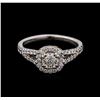 Image 1 : 0.96 ctw Diamond Ring - 14KT White Gold