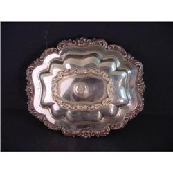 Victorian Silver Plated Vegetable Bowl