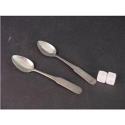 Willard Coin Silver Teaspoons