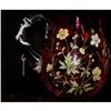 Image 1 : Victorian Cranberry Enameled Pitcher