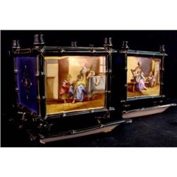 French 19th Cent. Porcelain Pots