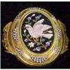 Image 1 : Victorian Micro Mosaic Bird Ring Pendant