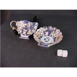 Victorian Shell Shaped Cup & Saucer