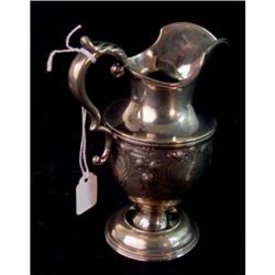 New York Coin Silver Cream Pitcher