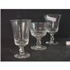Image 1 : Pressed Glass 1930s Goblets