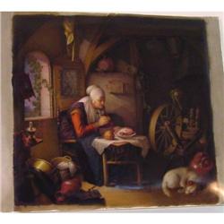 KPM Porcelain Painting Interior Dining