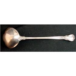 Heavy 1900 Era Sterling Gravy Ladle