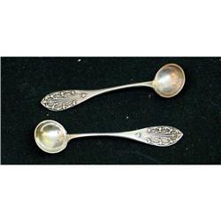 Pr. Wood & Hughes Salt Spoons