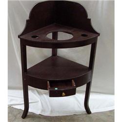 American Primitive Corner Washstand
