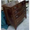 Image 2 : East Tenn Cherry Inlaid Chest 1830