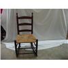 Image 1 : 19th Cent, Ladderback Sewing Rocker