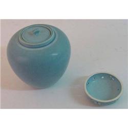 Rookwood Blue Ginger Jar Canister