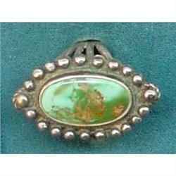 American Indian Turquoise Ring 50s
