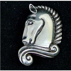 Margot de Taxco Horses Brooch 5160