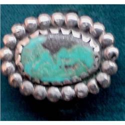 Vintage 50s Indian Turquoise Ring