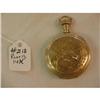 Image 2 : Columbus 14K Hunting Case Pocket Watch