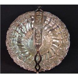 Victorian Style Silver Plated Basket