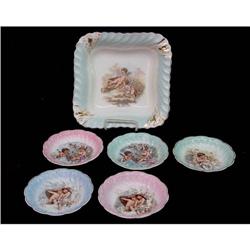 German China Berry Bowl Set