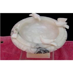 Italian Onyx 1950s Bird Bath