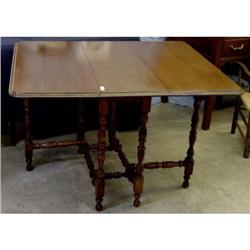 Mahogany 20s Drop Leaf Table