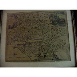 Virginiae 1671 Map Montanus