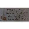 Image 1 : Moses McLean Letter 1845 Gettysburg