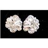 Image 2 : Eisenberg Rhinestone Earrings 50s