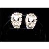 Image 1 : Eisenberg Rhinestone Earrings 50s