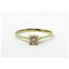 Image 1 : New 10 KT Gold .28 CT Champagne Diamond Ring