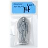 Image 1 : 3 Oz. .999 Silver 3D Skeleton Bar - Low Mintage