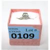 Image 2 : 1.7 CT Green Amethyst & Diamond Ring