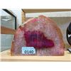 Image 1 : Pink Brazilian Crystal Agate Bookend Set