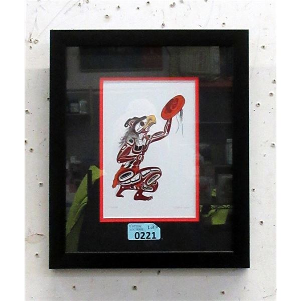 Richard Shorty Framed Print - Thunder