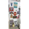 Image 1 : 14 Assorted Novelty Signs - Largest is 12" x 18"