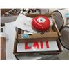 Image 1 : Alarm Control with Exit Sign & Alarm Bell
