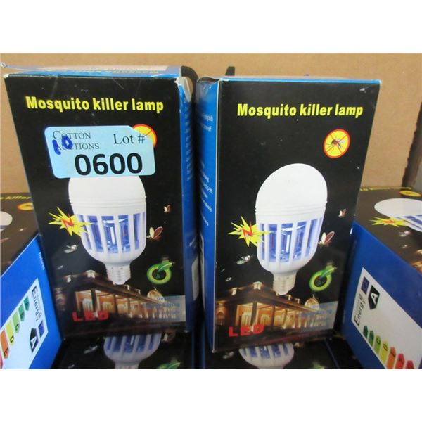 10 New 2-in-1 LED Mosquito Killer Bulbs