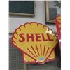 Image 1 : Metal Shell Oil Clamshell Sign - 24" x 24"