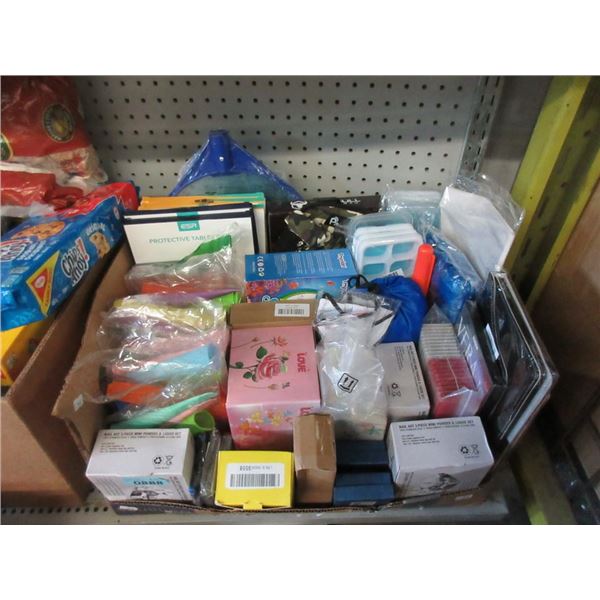 Box Lot of Assorted Amazon Overstock Goods