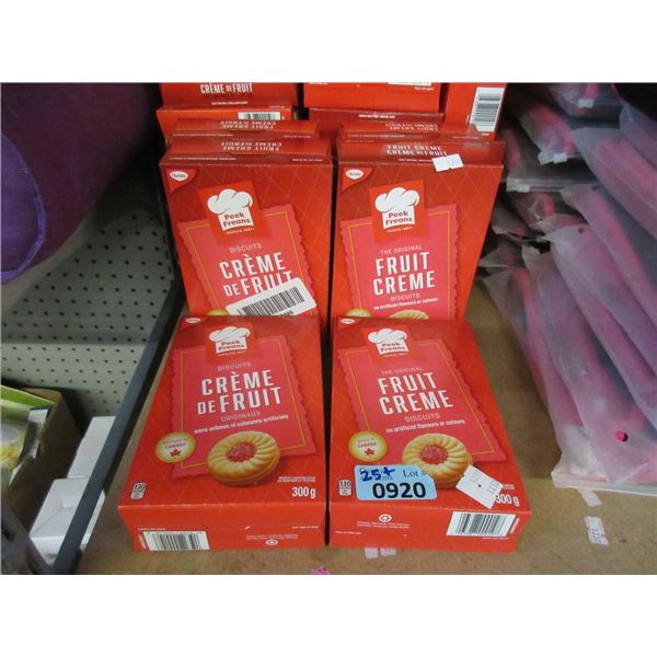 25+ Boxes of Peak Freans Fruit Cream Cookies