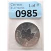 Image 1 : 1 Oz .9999 Silver 2019 Canadian Maple Leaf Coin