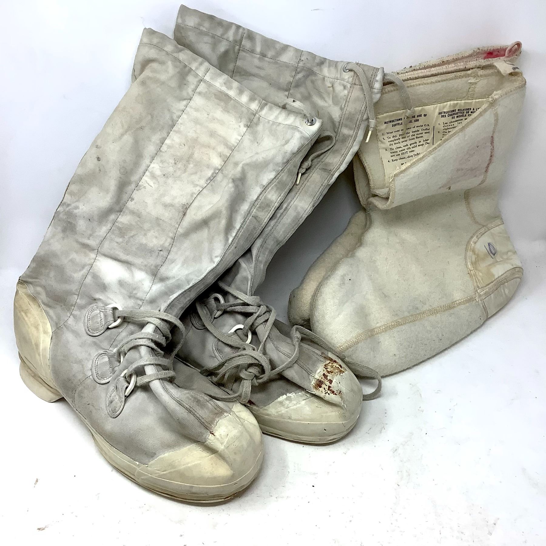 Canadian Army Mukluk Boots, Size 11 