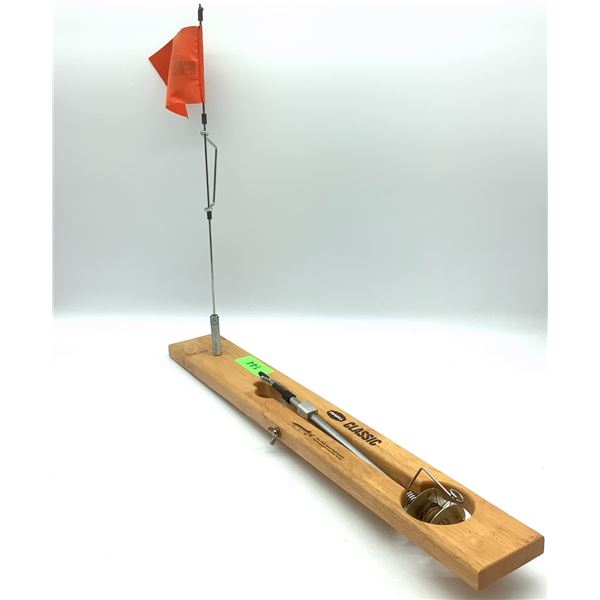 Frabill Deep Snow Ice Fishing TipUp, Ultra Glide Spool Shaft System