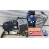 Image 1 : JOB LOT - PARTS SORTING BIN, 10' BBQ PROPANE HOSE, HEATER, ETC
