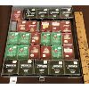 Image 1 : METAL STORAGE CASE WITH DANCO PLASTIC PARTS BINS - 11IN X 12IN